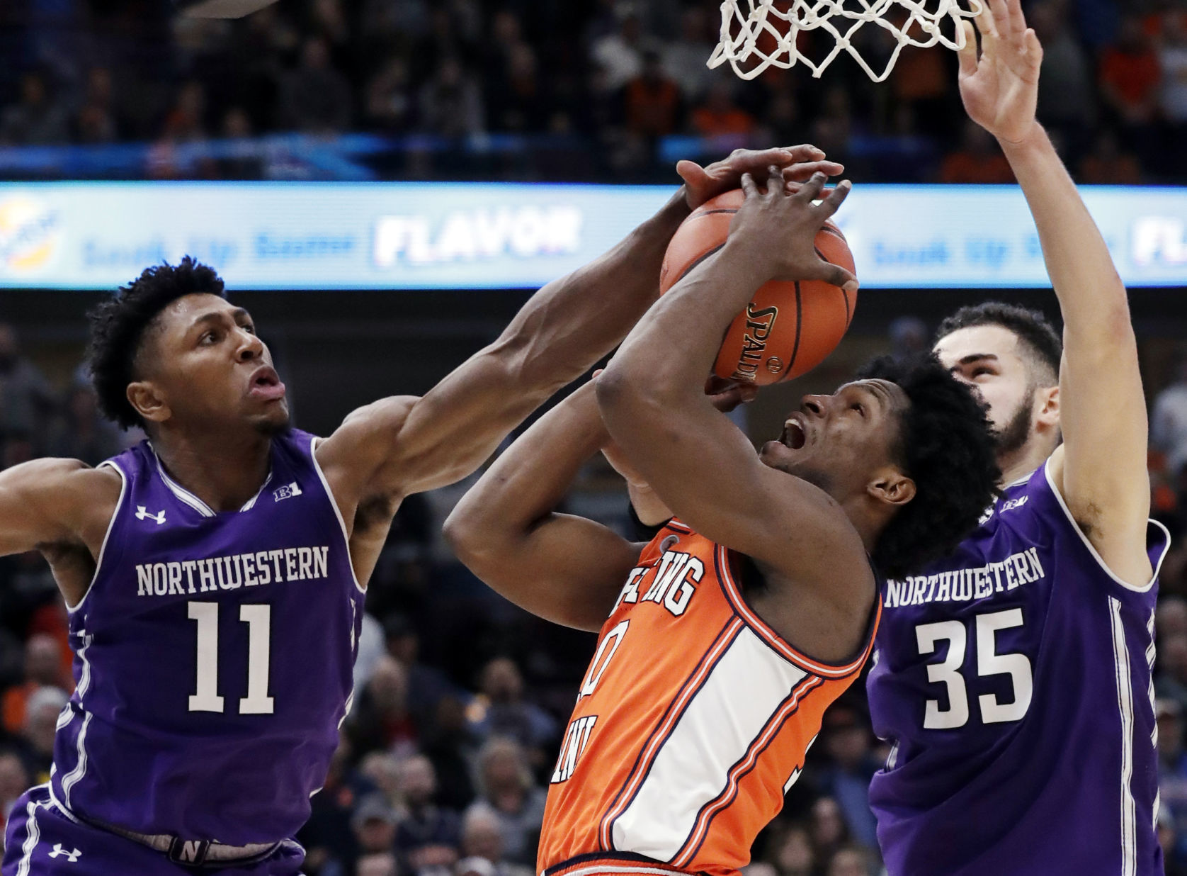 Illinois 74, Northwestern 69 (OT)